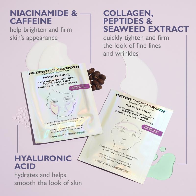 Collagen Tightening Face Patches, Glass Skin Face Mask Color Changing