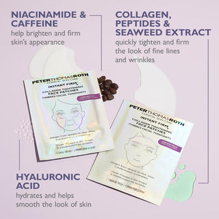 Collagen Tightening Face Patches, Glass Skin Face Mask Color Changing
