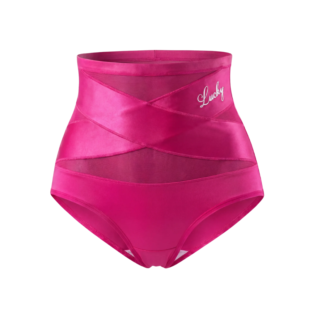 Avera Sculpt Brief Hot Pink flat