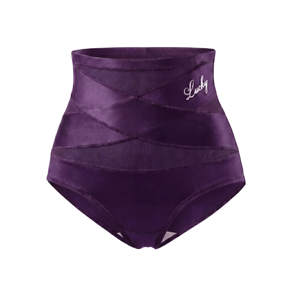 Avera Sculpt Brief Dark Purple flat