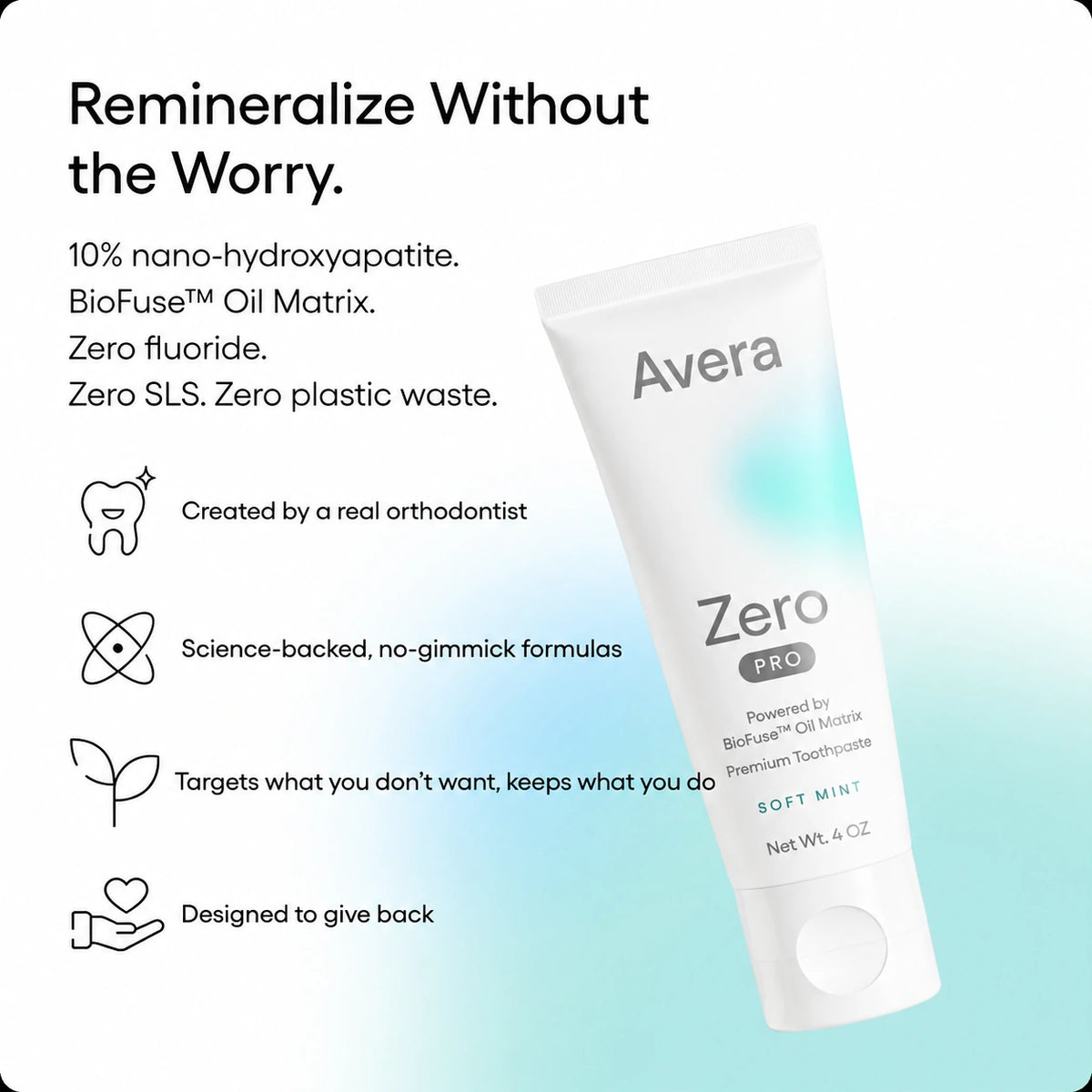 Zero Pro Toothpaste with BioFuse Oil Matrix