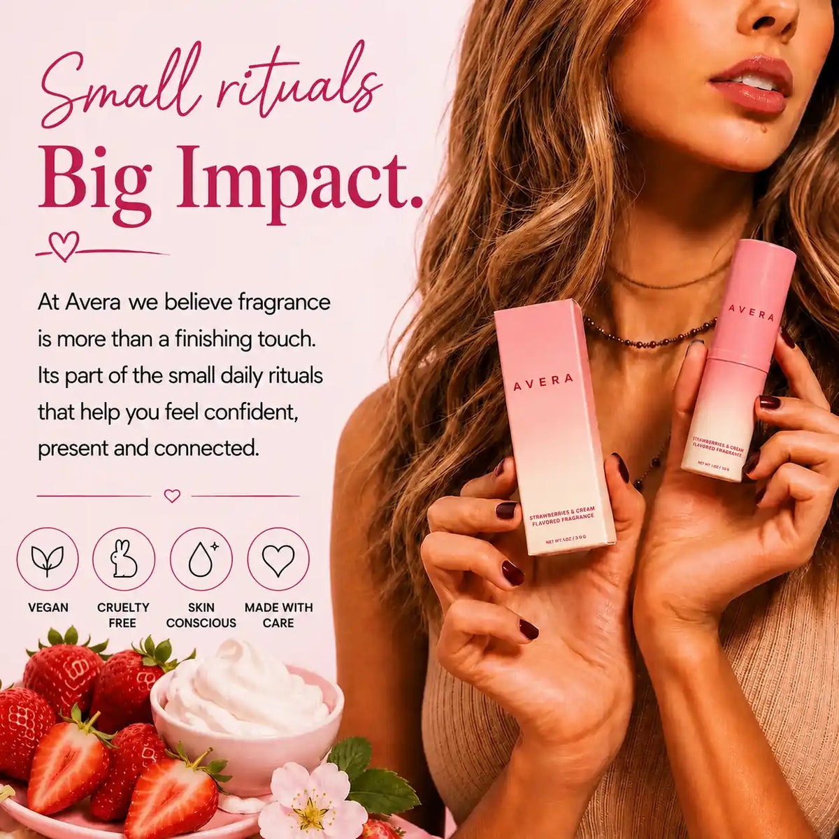 Strawberries and Cream Flavored Fragrance