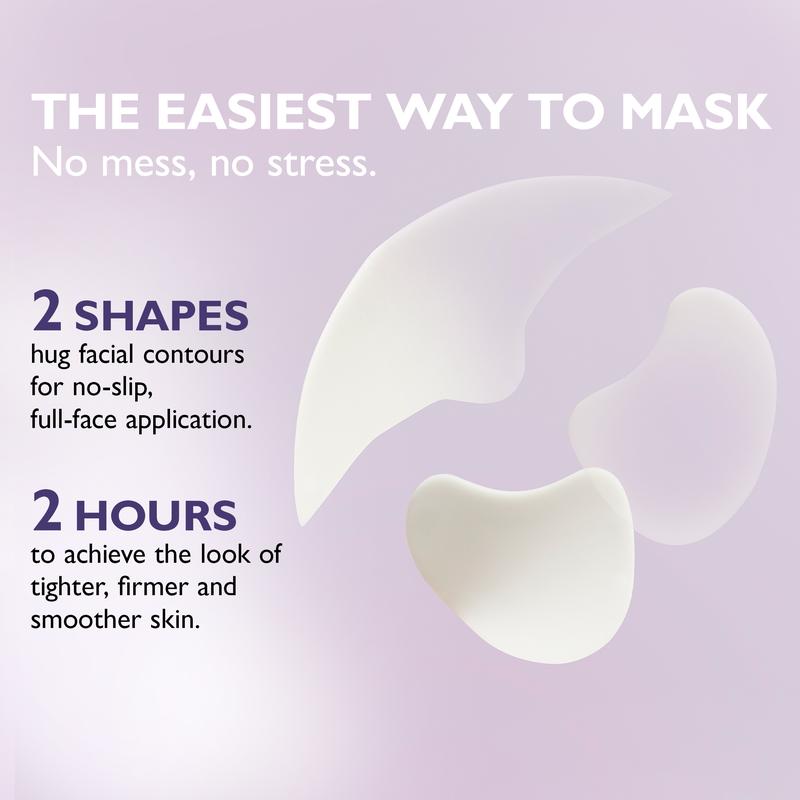 Collagen Tightening Face Patches, Glass Skin Face Mask Color Changing
