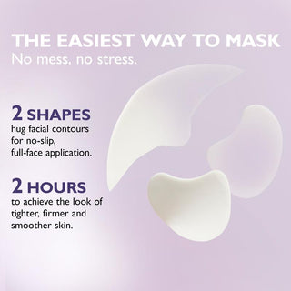 Collagen Tightening Face Patches, Glass Skin Face Mask Color Changing
