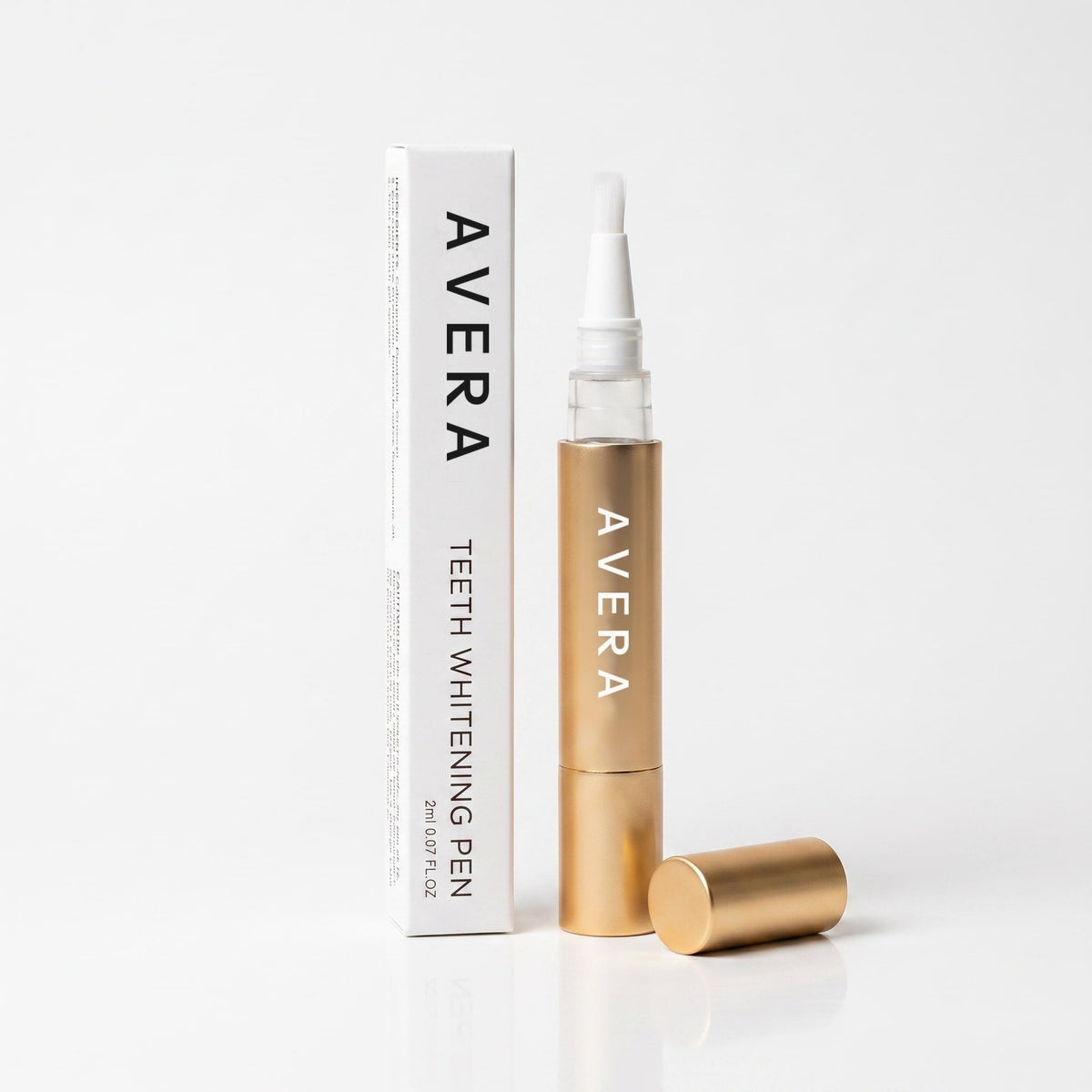 Avera Pro Gold Whitening Pen with its carton