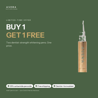 Buy 1 get 1 free - two dentist-strength whitening pens