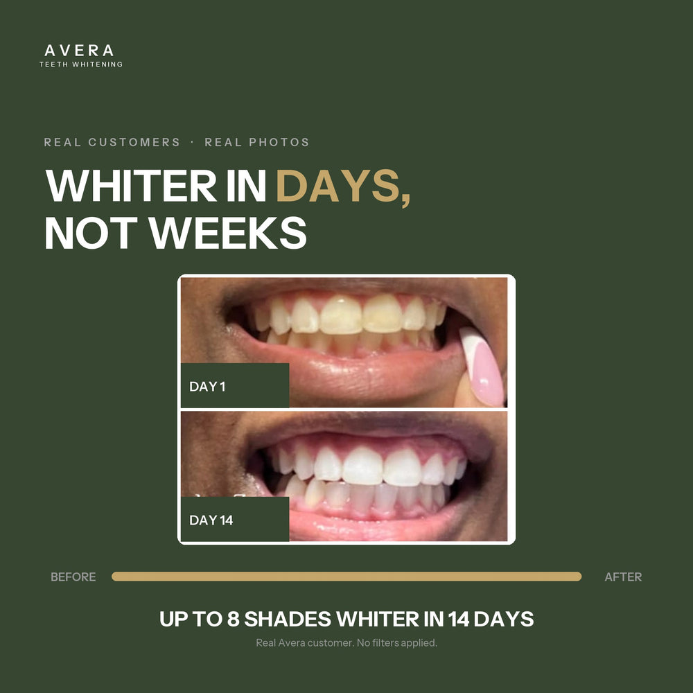 Before and after, day 1 versus day 14