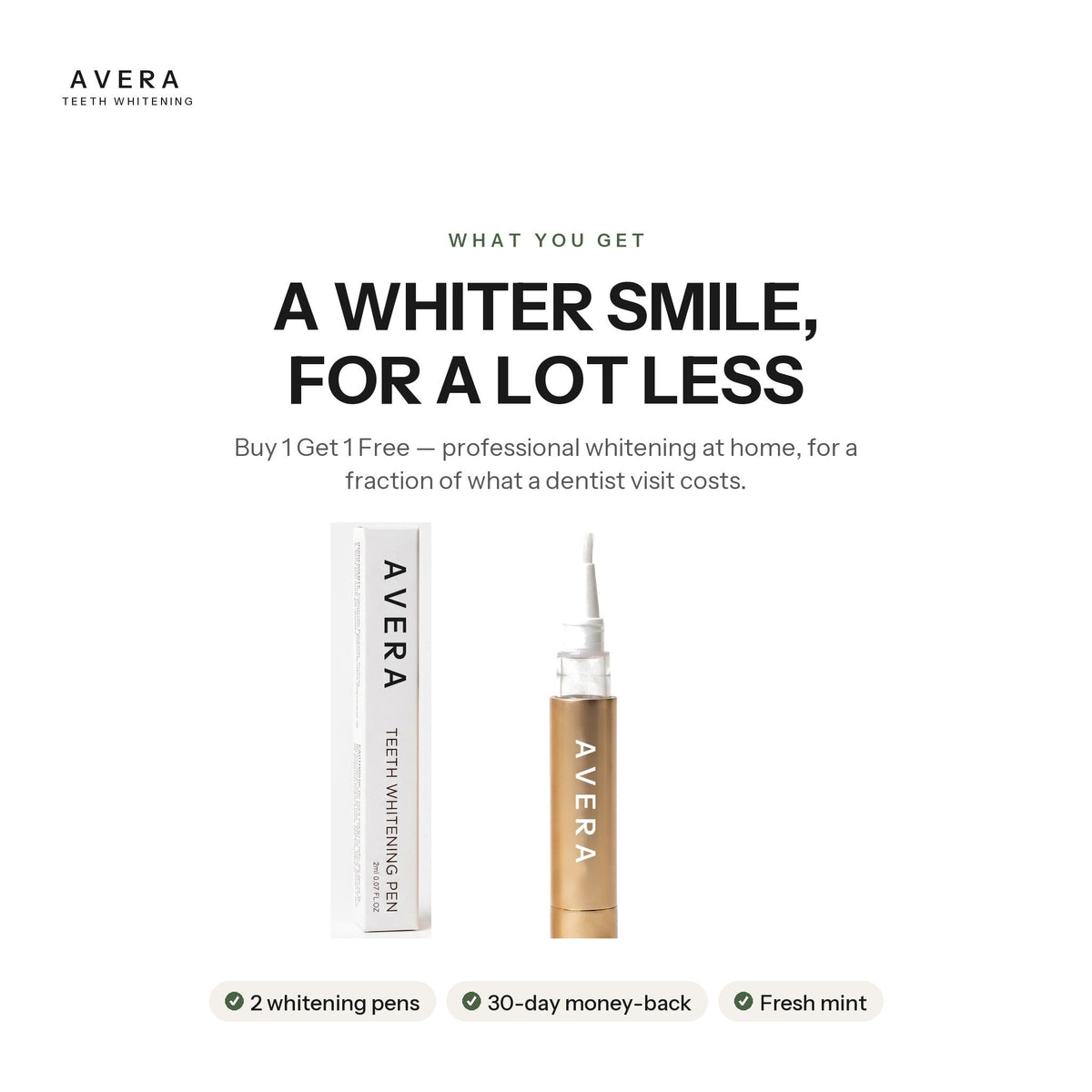 A whiter smile, for a lot less