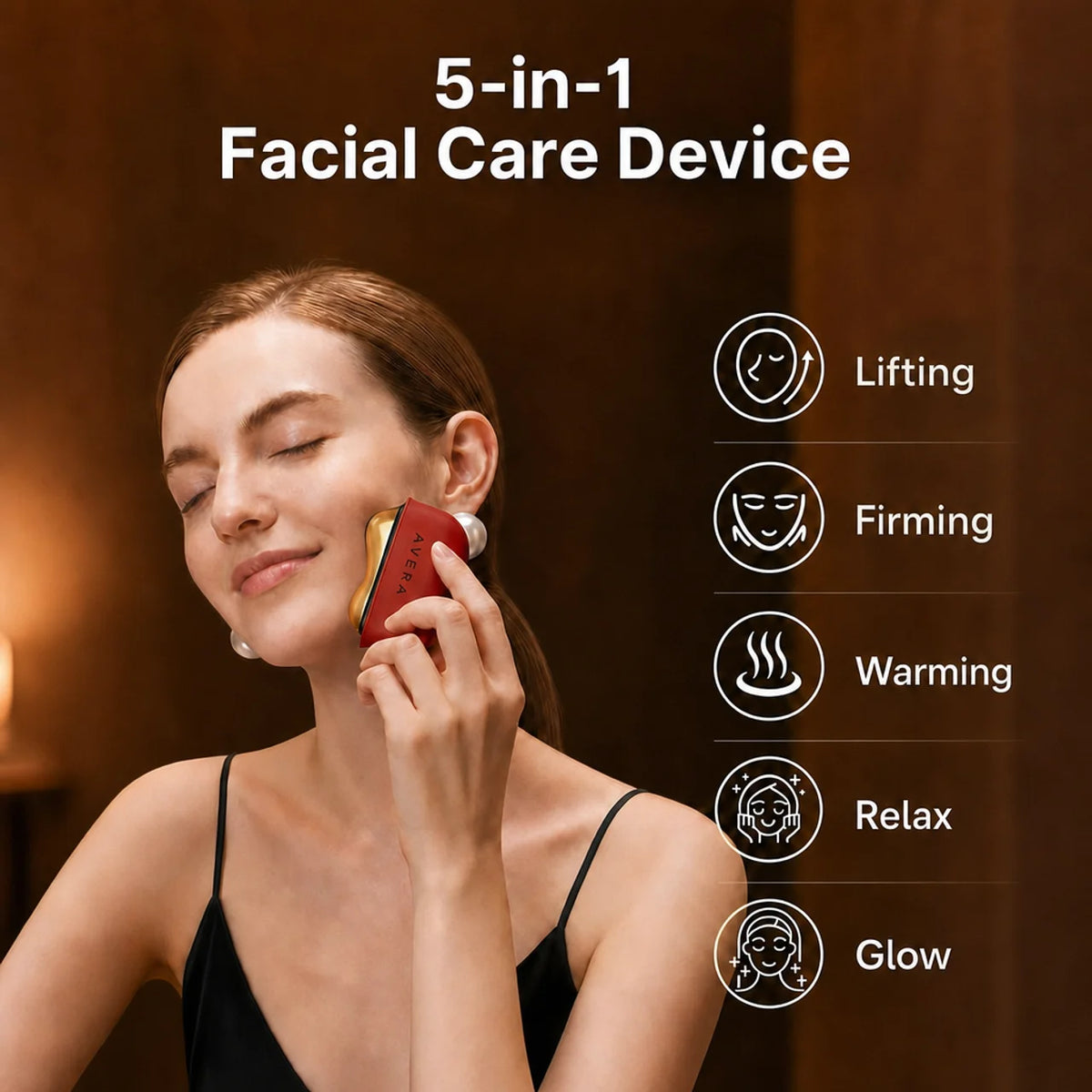 5-in-1 Red Light Facial Device