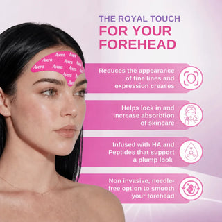 Royal Forehead Smoothing Tape | 20-Pack (10+10 Free)