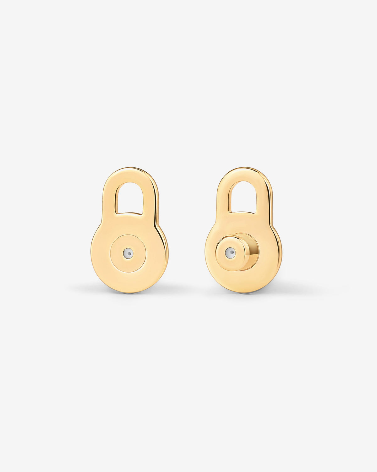 Yellow Gold lobe lifters worn