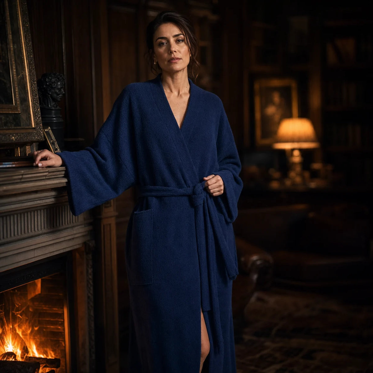 Double-Sided Fleece Robe