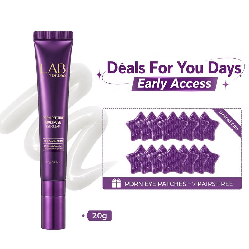 PDRN Eye Cream | Anti-Aging Eye Treatment for Wrinkles, Puffiness & Dark Circles