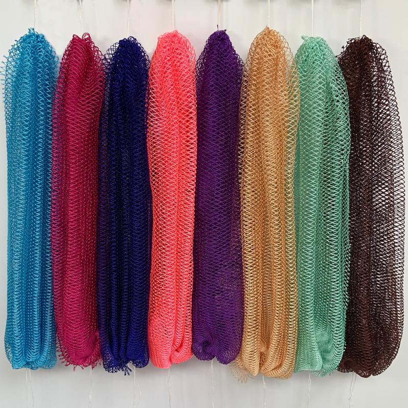 The eight colours side by side