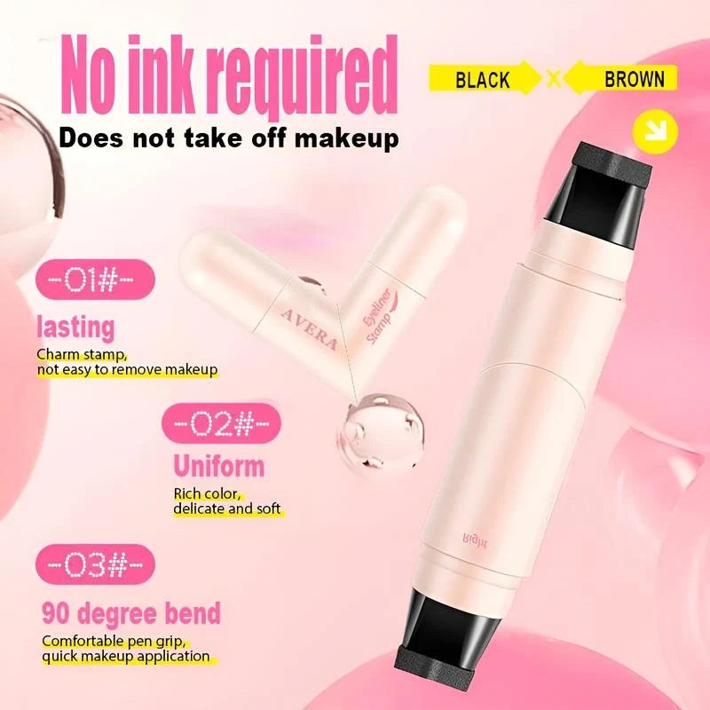 Ink sealed in the pen, no pot to dip into