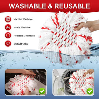 Machine washable and reusable, wet or dry