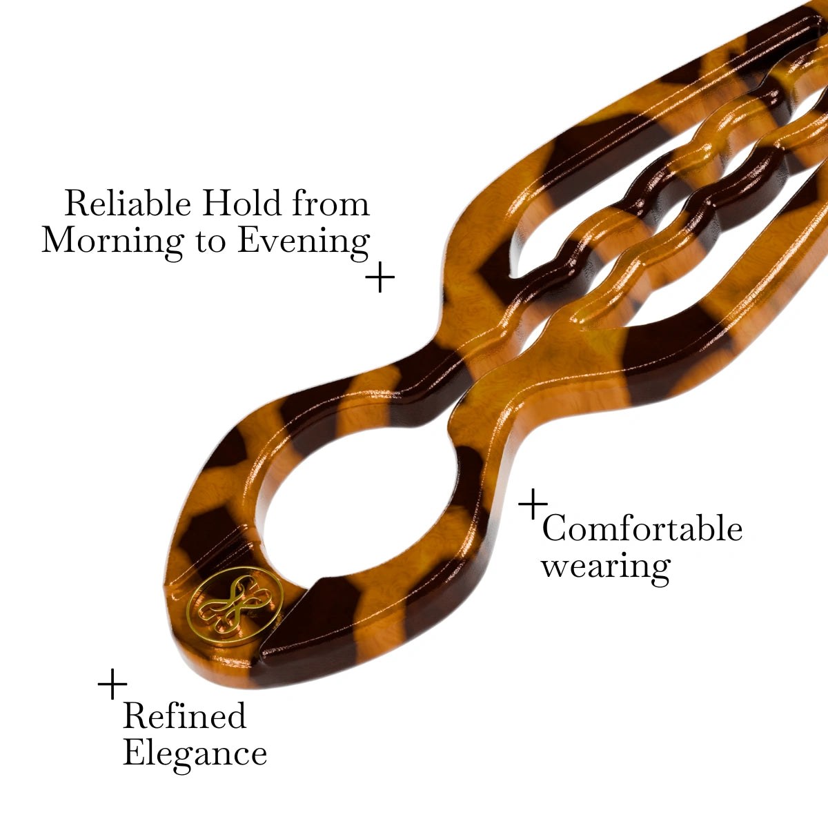 Prestige HairPin close-up - reliable hold, refined elegance