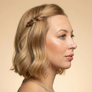 Prestige HairPin worn in a short bob