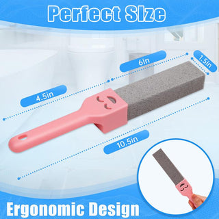 6 inch stone, 4.5 inch handle, 10.5 inches assembled