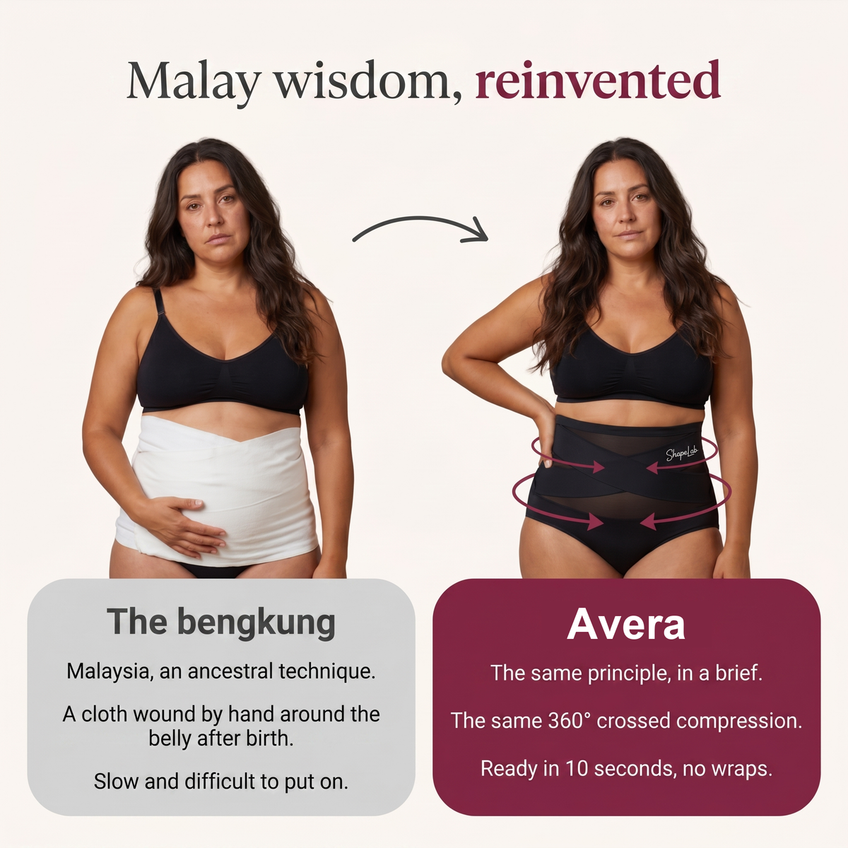 Avera Sculpt Brief postpartum support 4