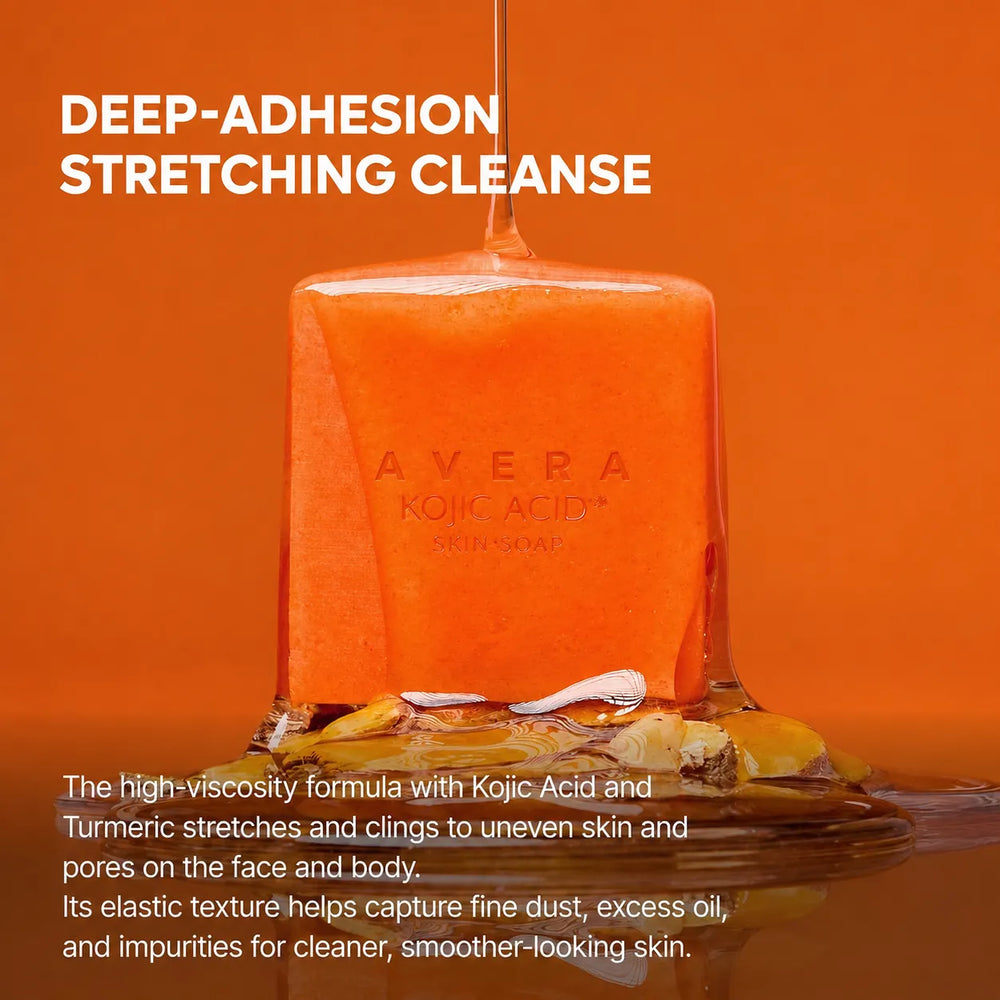 The high-viscosity formula clings to uneven skin