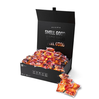 Avera Laundry Pods box open with pods