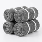 Four microfiber mop pads
