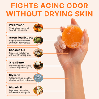 Six active ingredients in Avera Persimmon Soap