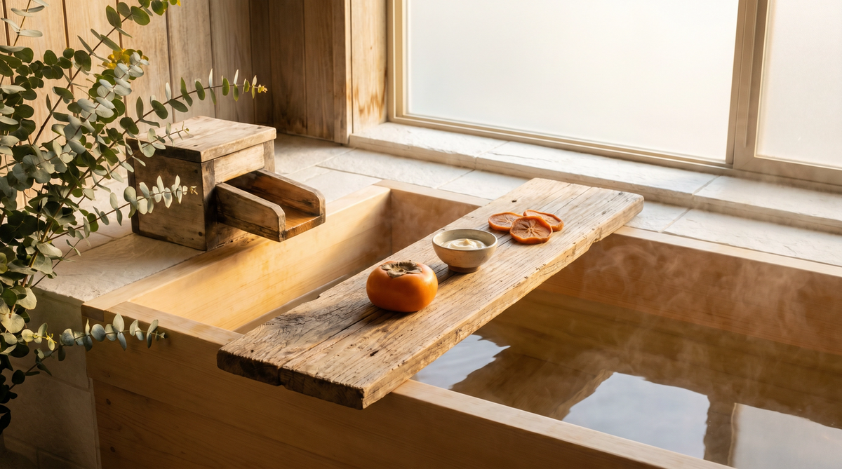 Persimmon bathing ritual