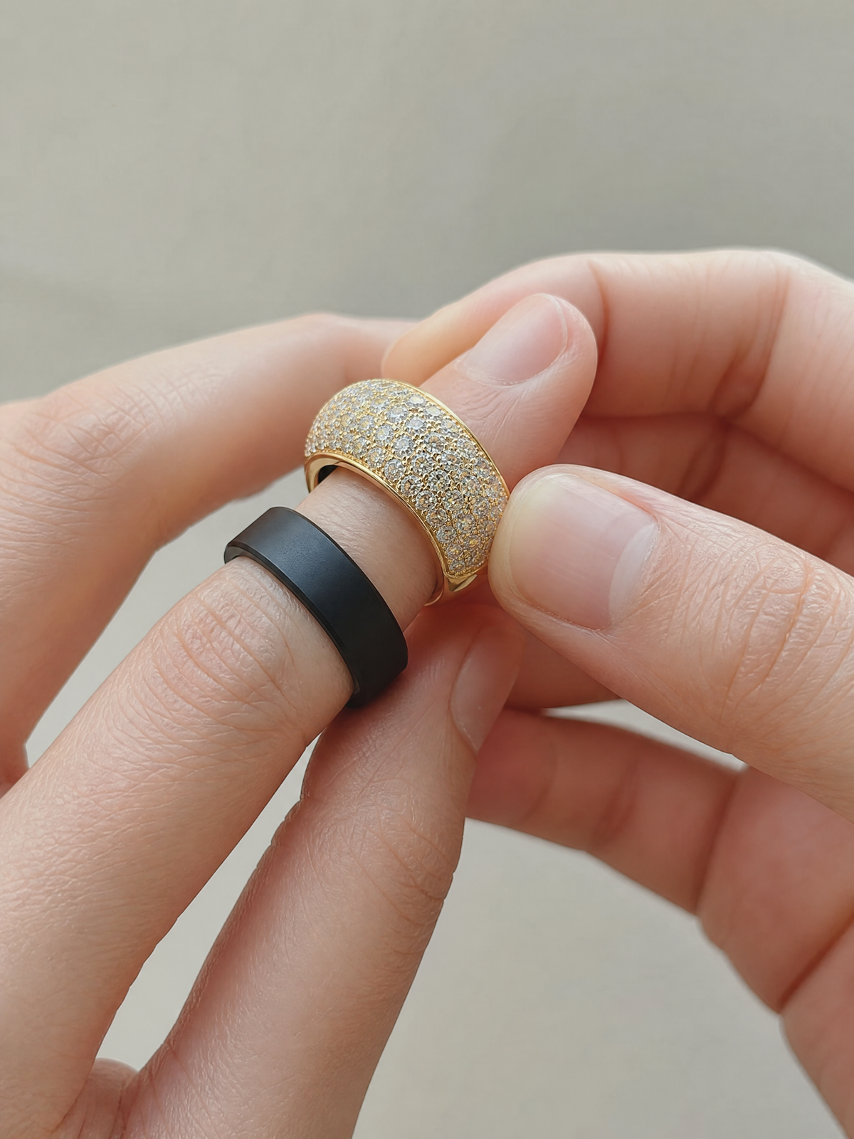 It slides on. That is the entire mechanism.