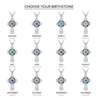 Choose your birthstone — twelve months