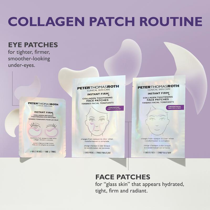 Collagen Tightening Face Patches, Glass Skin Face Mask Color Changing