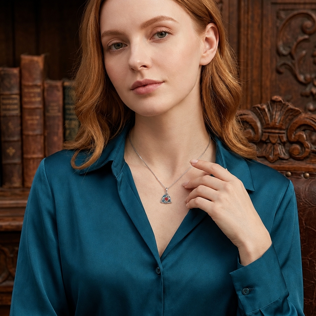 Avera™ Witch Knot Birthstone Necklace