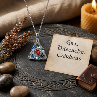 Avera™ Witch Knot Birthstone Necklace