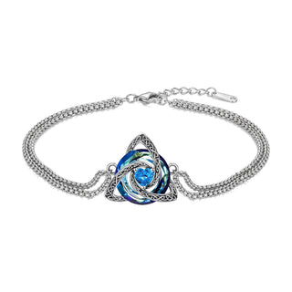 December · Tanzanite witch knot birthstone bracelet