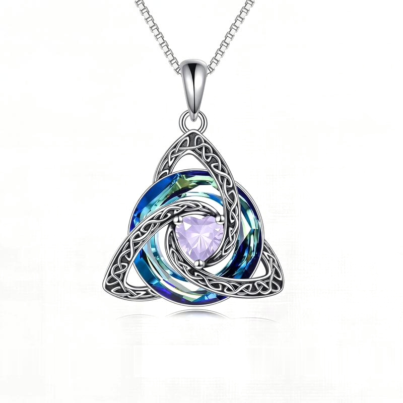June · Alexandrite witch knot pendant