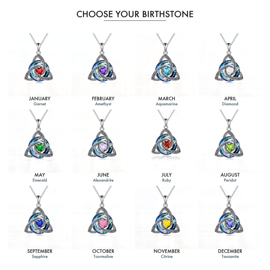 Choose your birthstone, twelve months